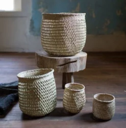 Mbare Open Weave Iringa Basket - Natural Home Goods