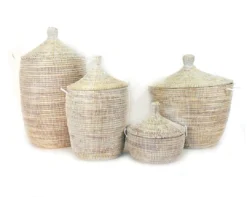 Mbare Large White Hamper Basket Best Sellers