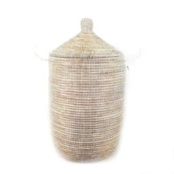 Mbare Large White Hamper Basket Best Sellers