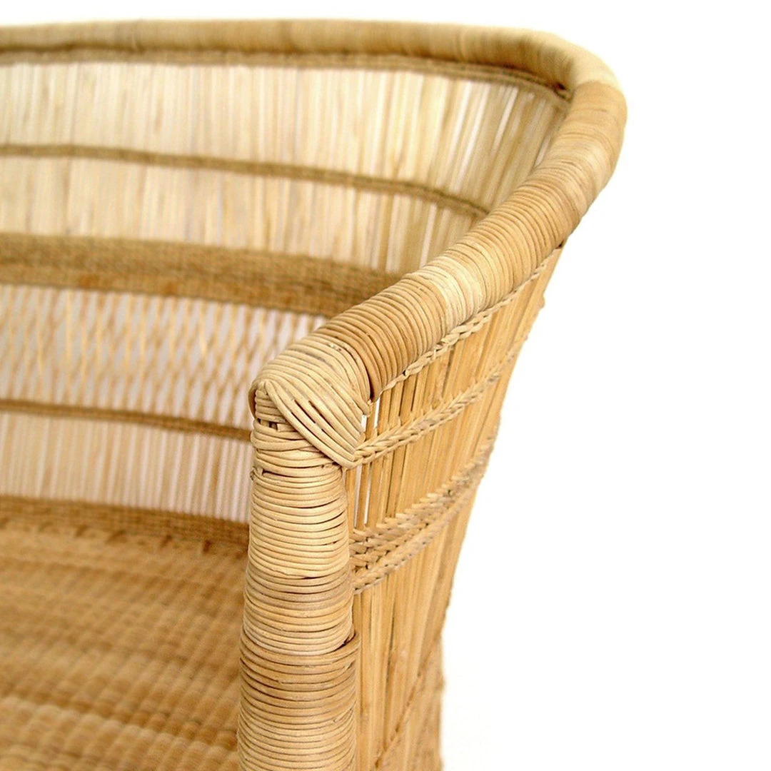 Mbare Furniture Malawi Cane Loveseat - Natural 7 Mbare Furniture Malawi Cane Loveseat - Natural