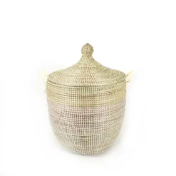 Mbare Medium Two-Tone Hamper Basket