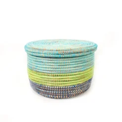 Mbare Modern Storage Basket Set - Coastal Blues Home Goods