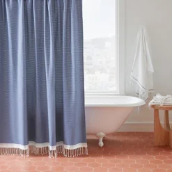 Coyuchi Mediterranean Shower Curtain Home Goods