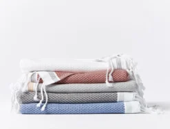 Coyuchi Mediterranean Towels - Lake / Sea Spray Best Sellers