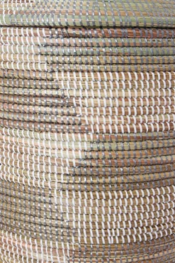 Swahili African Modern Medium Silver And White Prayer Mat Hamper