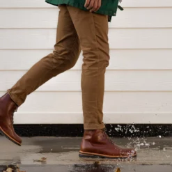 Nisolo Men's Andres All Weather Boot - Brandy