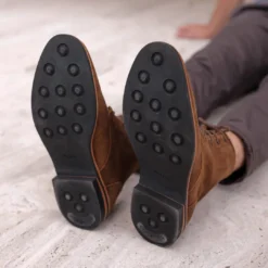 Nisolo Men's Andres All Weather Boot - Waxed Brown 16 Nisolo Men's Andres All Weather Boot - Waxed Brown