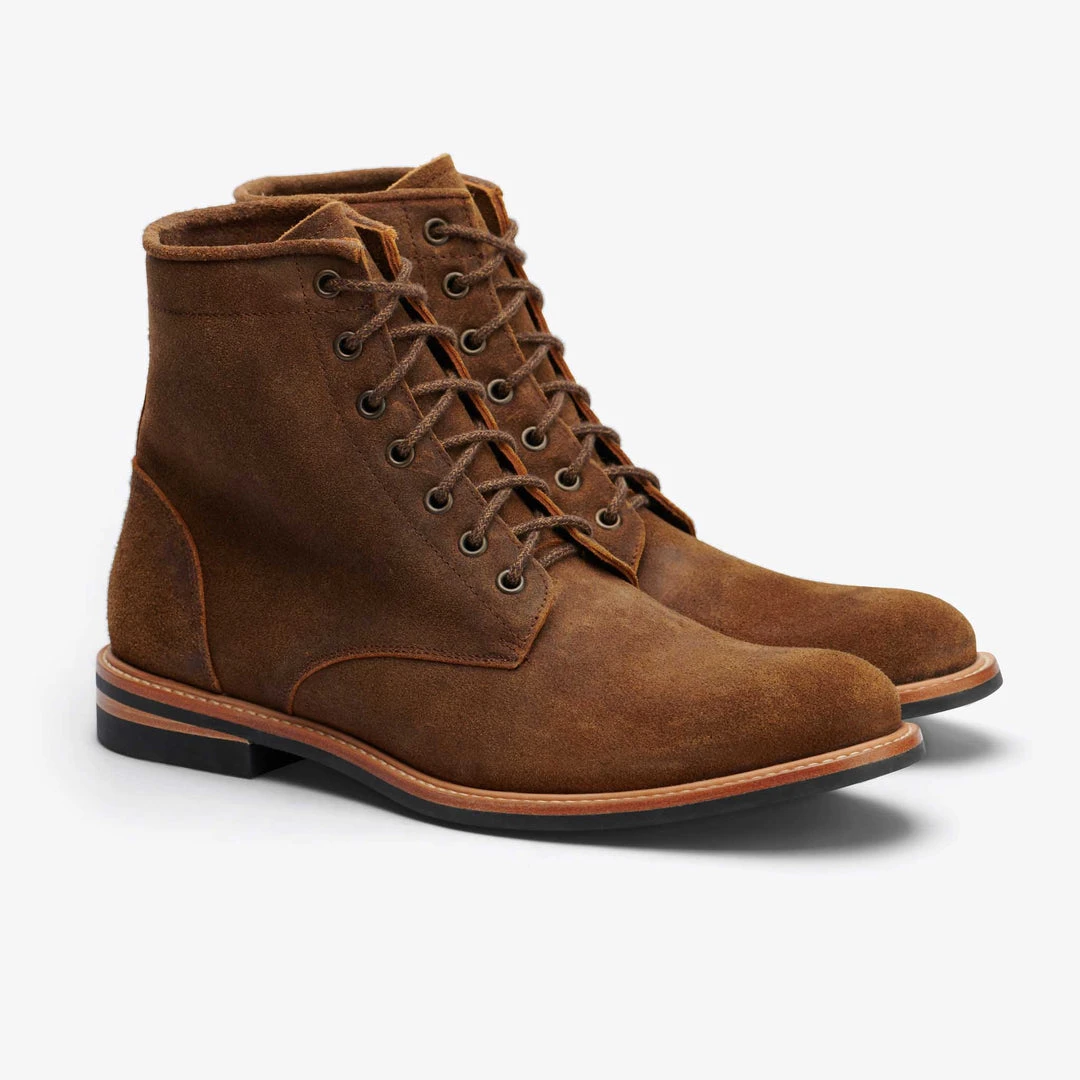 Nisolo Men's Andres All Weather Boot - Waxed Brown 3 Nisolo Men's Andres All Weather Boot - Waxed Brown