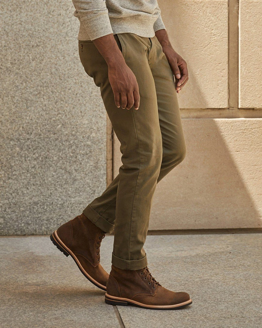 Nisolo Men's Andres All Weather Boot - Waxed Brown 9 Nisolo Men's Andres All Weather Boot - Waxed Brown