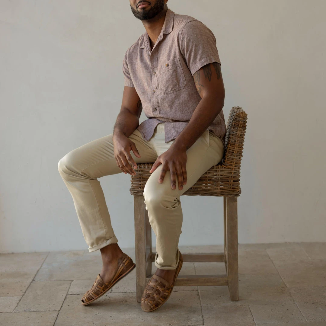 Nisolo Men's Colorblock Huarache Sandal 7 Nisolo Men's Colorblock Huarache Sandal