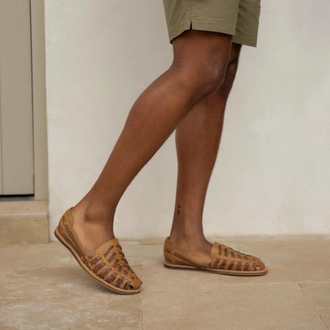 Nisolo Men's Colorblock Huarache Sandal 5 Nisolo Men's Colorblock Huarache Sandal