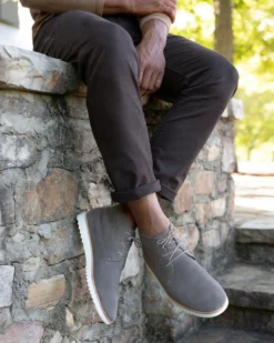 Nisolo Men's Cusco Flex Chukka - Slate Gray