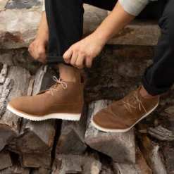 Nisolo Men's Cusco Flex Chukka - Tobacco