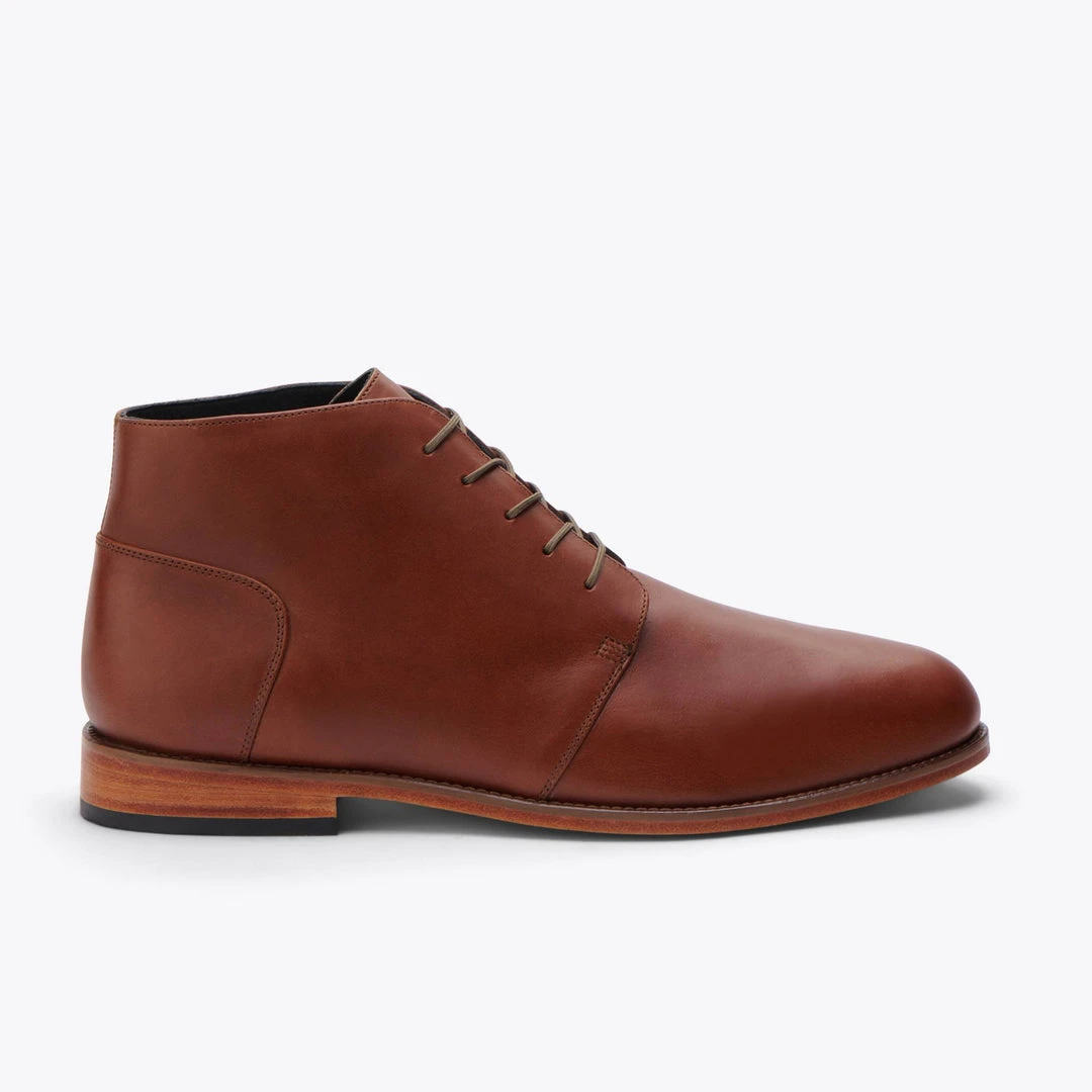Nisolo Men's Emilio Chukka Boot - Brandy 8 Nisolo Men's Emilio Chukka Boot - Brandy