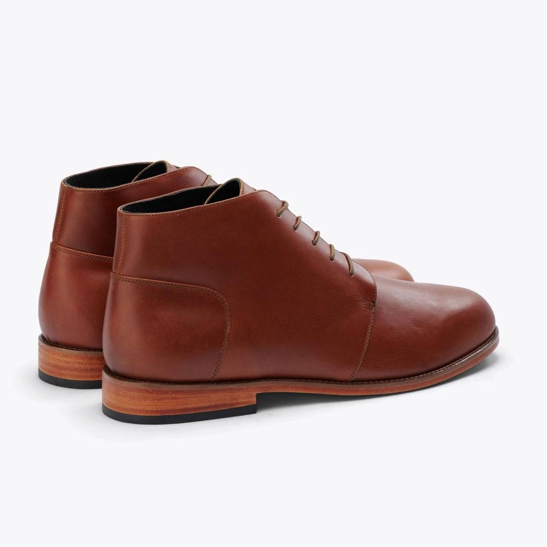 Nisolo Men's Emilio Chukka Boot - Brandy 7 Nisolo Men's Emilio Chukka Boot - Brandy