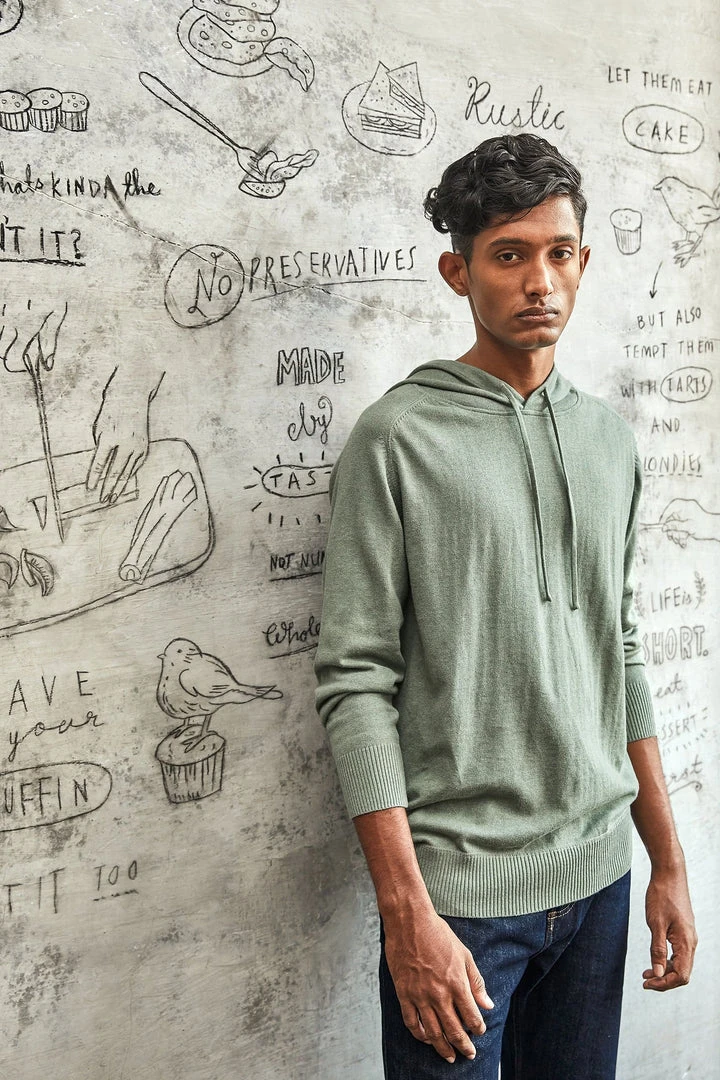 No Nasties Men's Knit Pullover Hoodie 7 No Nasties Men's Knit Pullover Hoodie