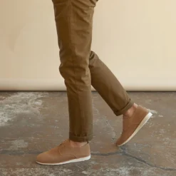 Nisolo Men's Lightweight Flex Derby - Stone