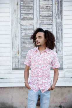 Passion Lilie Men's Malik Button Down Shirt