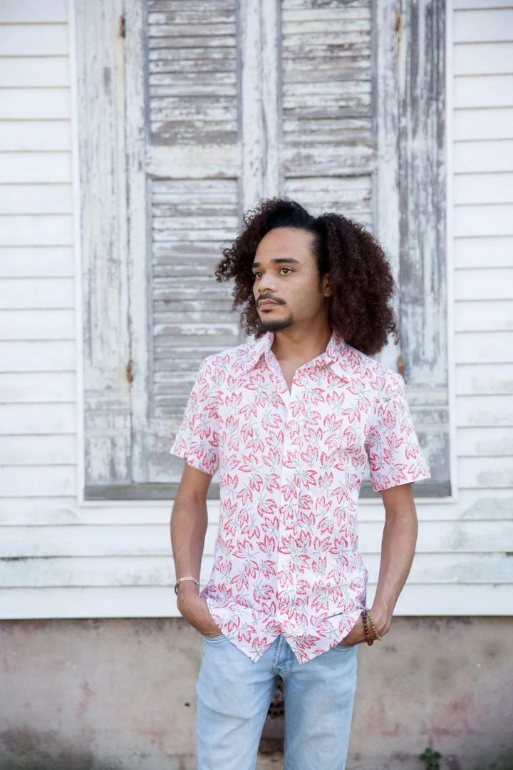 Passion Lilie Men's Malik Button Down Shirt 4 Passion Lilie Men's Malik Button Down Shirt