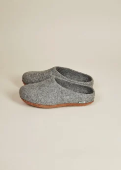 Kyrgies Best Sellers Men's Molded Sole Low Back Wool Slippers - Gray 12 Kyrgies Best Sellers Men's Molded Sole Low Back Wool Slippers - Gray