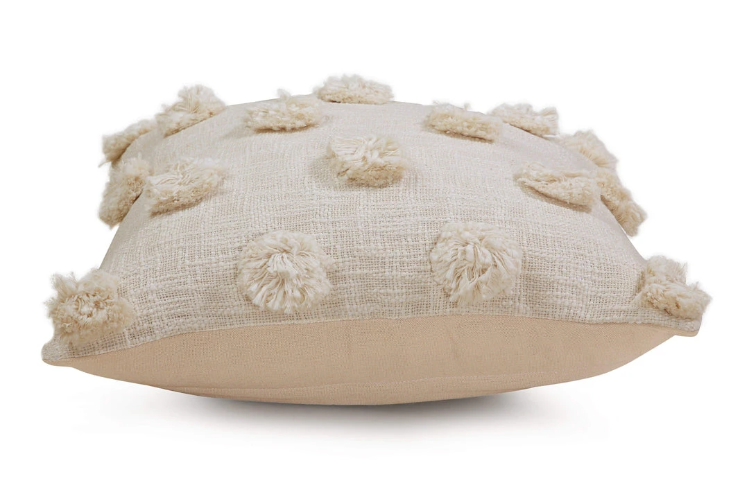 Casa Amarosa BIPOC Owned Mia Pom Pom Throw Pillow Cover 5 Casa Amarosa BIPOC Owned Mia Pom Pom Throw Pillow Cover