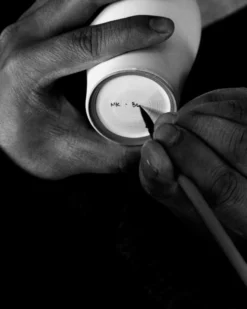 Middle Kingdom Cold Mountain Porcelain Vase - Steel Grey 9 Middle Kingdom Cold Mountain Porcelain Vase - Steel Grey