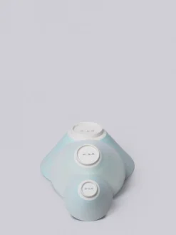 Middle Kingdom Conical Porcelain Bowl - Robin Egg Blue