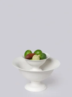 Middle Kingdom Best Sellers Footed Porcelain Vase - Bisque 13 Middle Kingdom Best Sellers Footed Porcelain Vase - Bisque