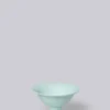 Middle Kingdom Planters + Vases Footed Porcelain Vase - Mint