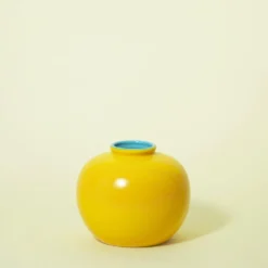 Middle Kingdom Home Goods Glossy Jade Ring Porcelain Vase