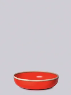 Middle Kingdom Kitchen + Dining Hermit Porcelain Bowl - Coral Red