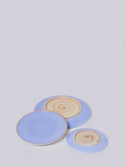 Middle Kingdom Hermit Porcelain Plate - Lavender