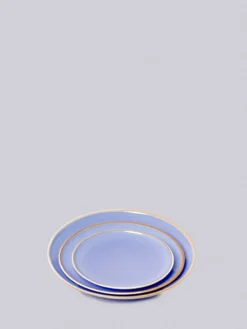 Middle Kingdom Hermit Porcelain Plate - Lavender