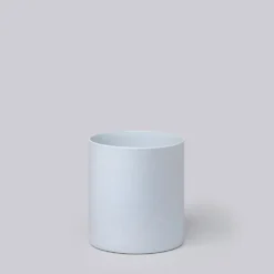 Middle Kingdom Home Goods Large Porcelain Cylinder - Ice