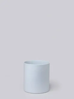 Middle Kingdom Home Goods Large Porcelain Cylinder - Ice