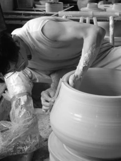 Middle Kingdom Memphis Jade Ring Porcelain Vase Home Goods