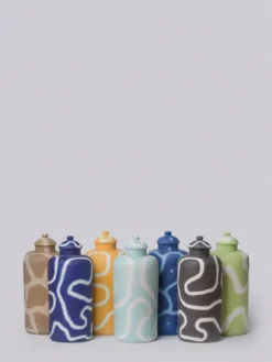 Middle Kingdom Memphis Mandarin Porcelain Urn