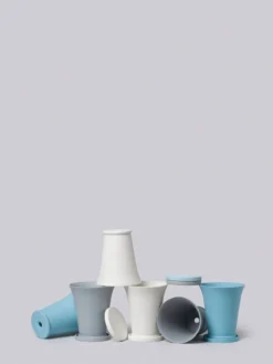 Middle Kingdom Minimus Conical Porcelain Pot