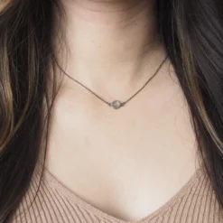 Iron Oxide Mini Labradorite Choker Best Sellers