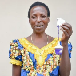 Azizi Life Miniature Basket Ornament - Black