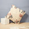Minna Antigua Wool Shag Throw Pillow Handcrafted 1 Minna Antigua Wool Shag Throw Pillow Handcrafted