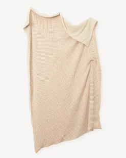 Minna Handcrafted Basket Alpaca Throw Blanket - Camel 8 Minna Handcrafted Basket Alpaca Throw Blanket - Camel