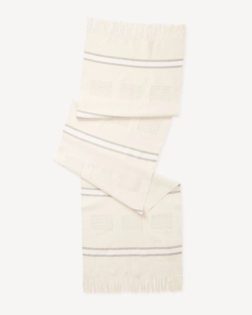 Minna Dash Table Runner - Neutral Kitchen + Dining 4 Minna Dash Table Runner - Neutral Kitchen + Dining