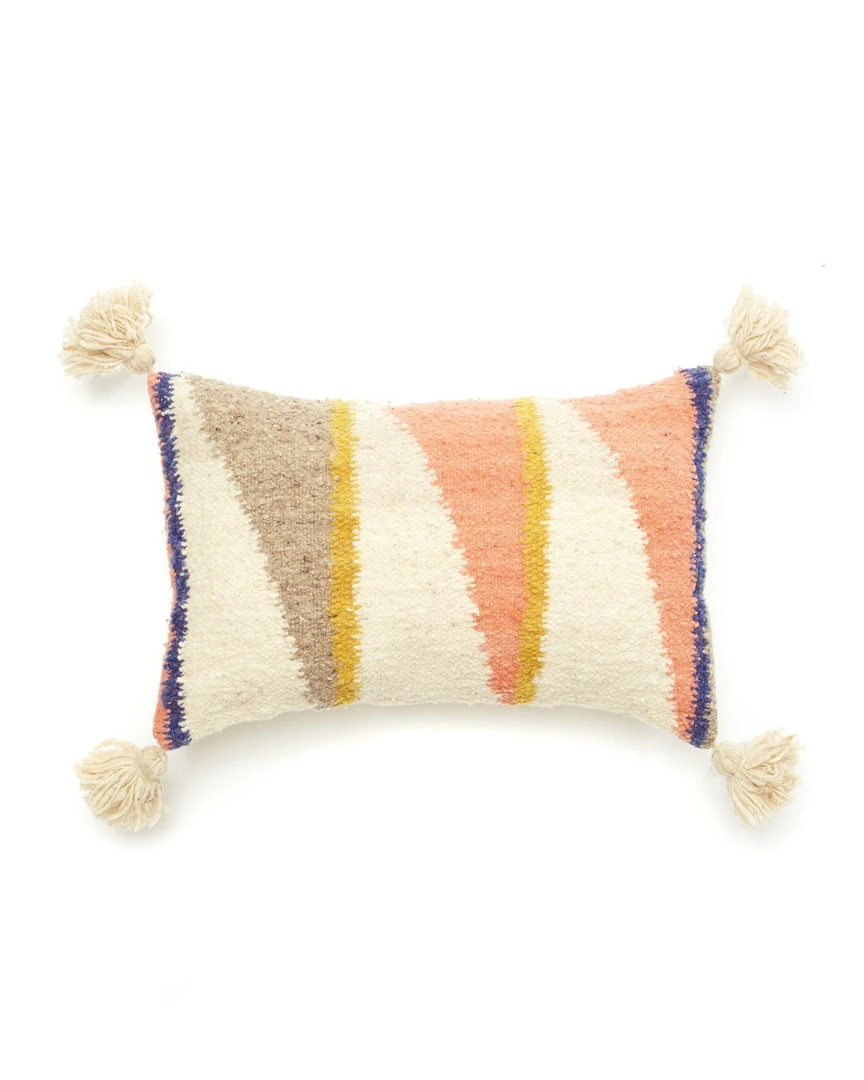 Minna Diagonal Pillow - Original Handcrafted 4 Minna Diagonal Pillow - Original Handcrafted