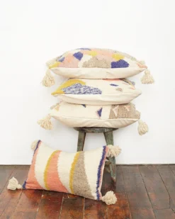 Minna Diagonal Pillow - Original Handcrafted 11 Minna Diagonal Pillow - Original Handcrafted