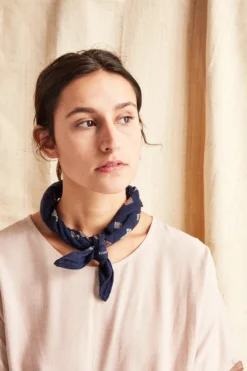 Minna Elle Bandana - Indigo Accessories