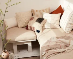 Minna Formas Shag Pillow Handcrafted