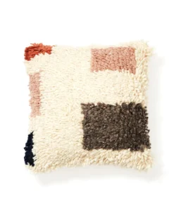 Minna Formas Shag Pillow Handcrafted