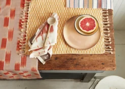 Minna Ikat Napkin Set - Rust Kitchen + Dining