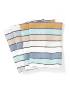 Minna Lago Stripe Napkin Set Kitchen + Dining